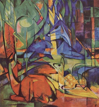 抽象的かつ装飾的 Painting - レーハイム ヴァルデ II 表現主義